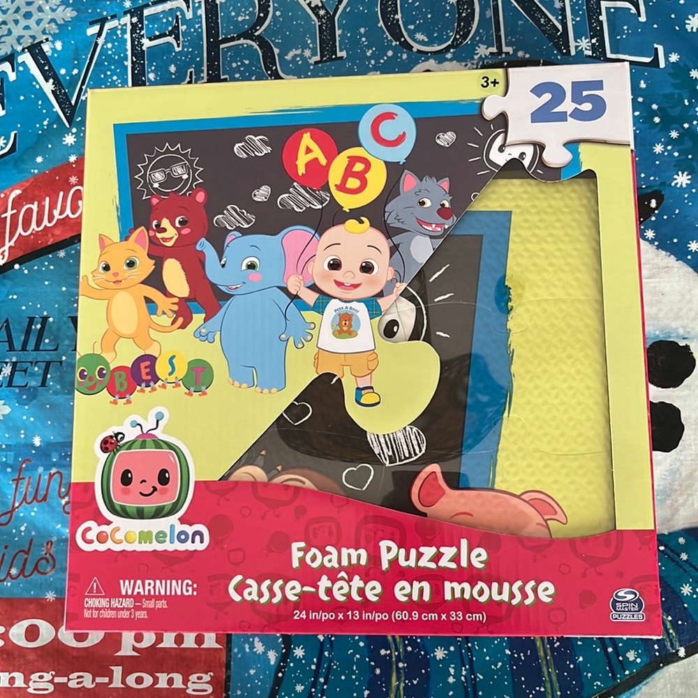 Cocomelon Foam 🧩 Puzzle (25 Piece/24in x 13 in)